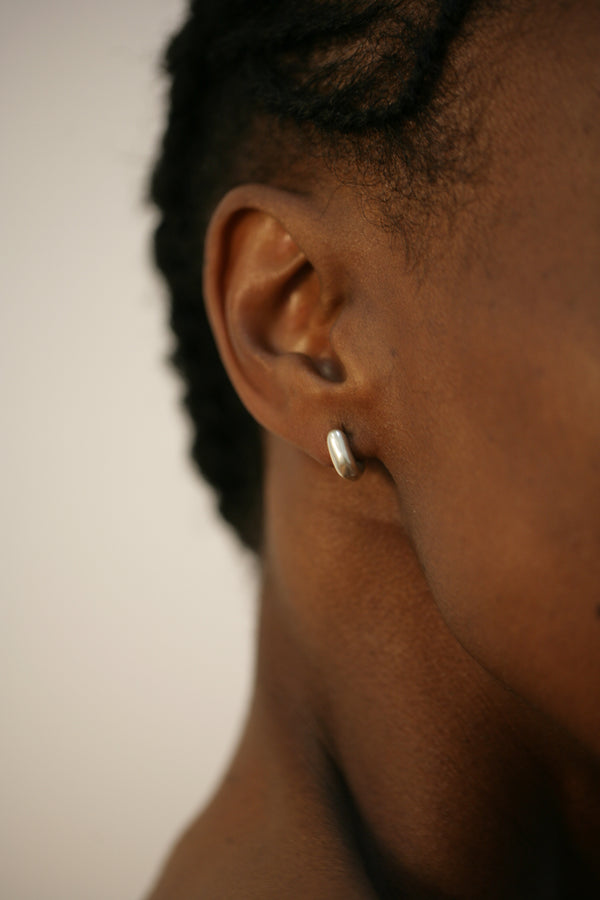 Pettine Earrings - Silver