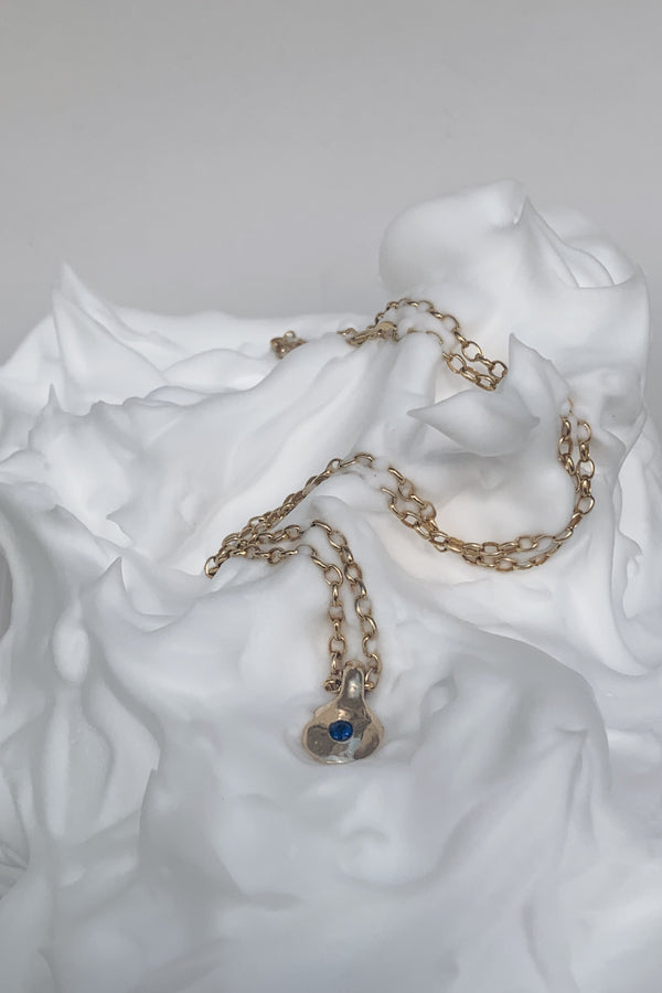 Melt necklace - Gold