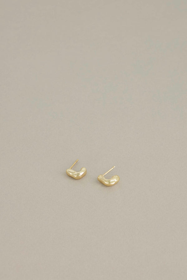 Pettine Earrings - Gold