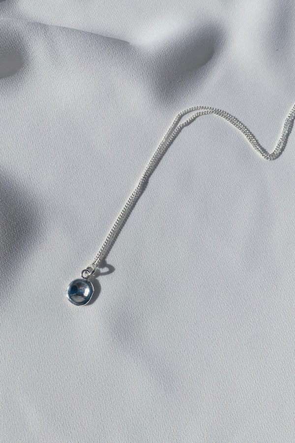Mini Coin Necklace - Silver
