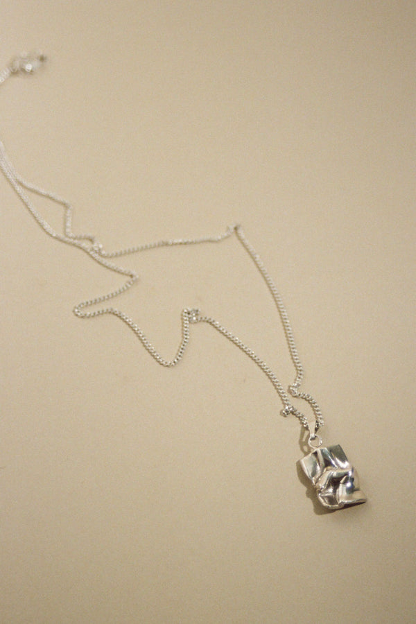 Love Letter Necklace - Silver