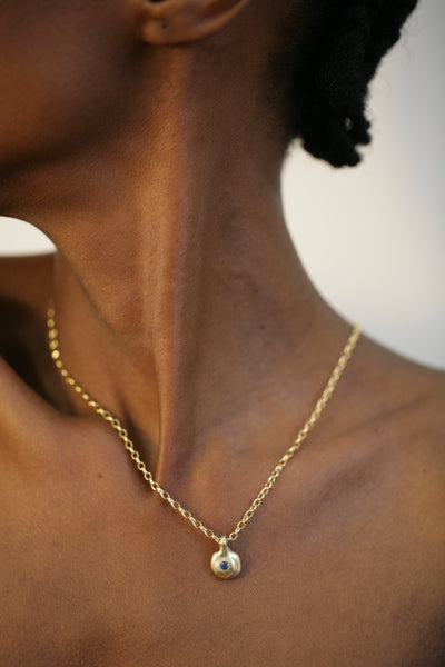 Melt necklace - Gold