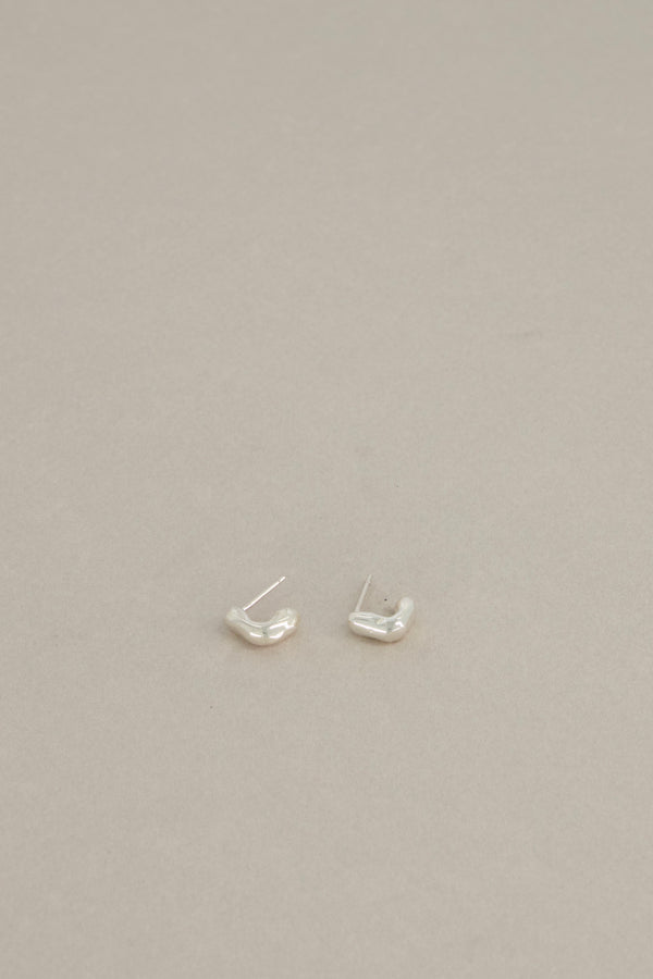 Pettine Earrings - Silver