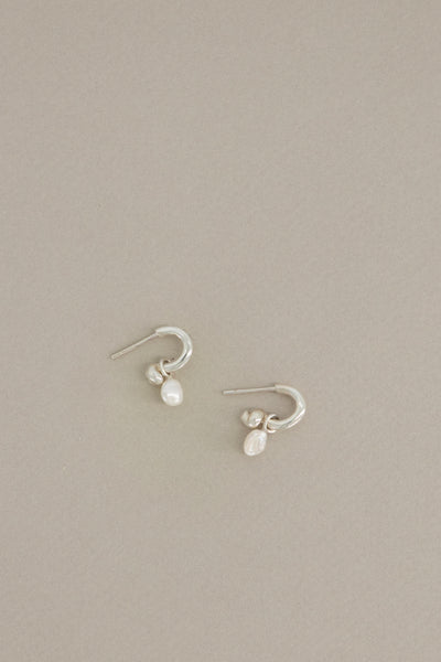 Atoll Earrings - Silver