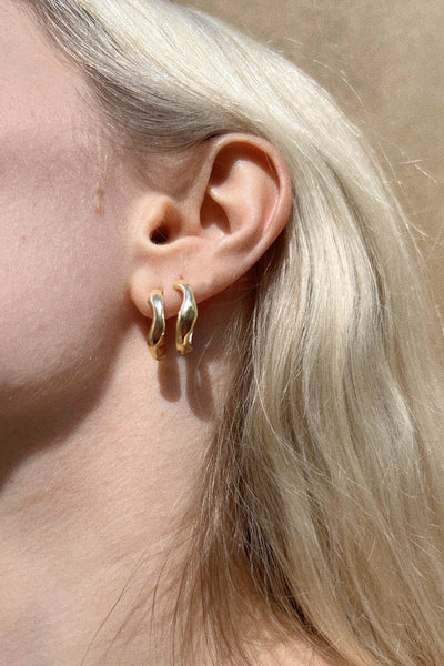 Esta Earrings - Gold